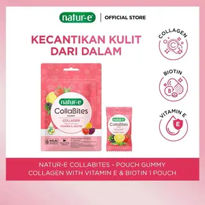 Natur-E CollaBiets Gummy Collagen With Vitamin E & Biotin 1 pouch