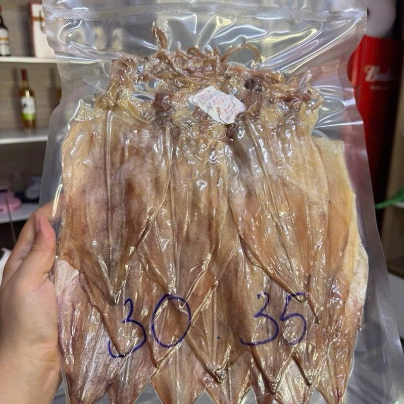 500gr Mực khô câu loại 1 size 30-35 con kg túi 500gram