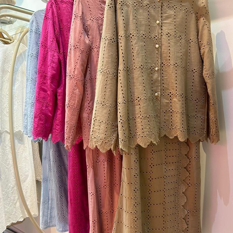 Eira Embroidery Kurung Set main image 1