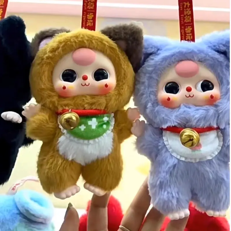 Búp Bê hộp mù Nhồi Bông Mèo May Mắn, Sản Phẩm Mới, Dành Cho Bé Ba Tuổi Và Ba Tuổi, Chủ Đề Tỷ Giá, Chơi Thời Trang, Bán Buôn 3