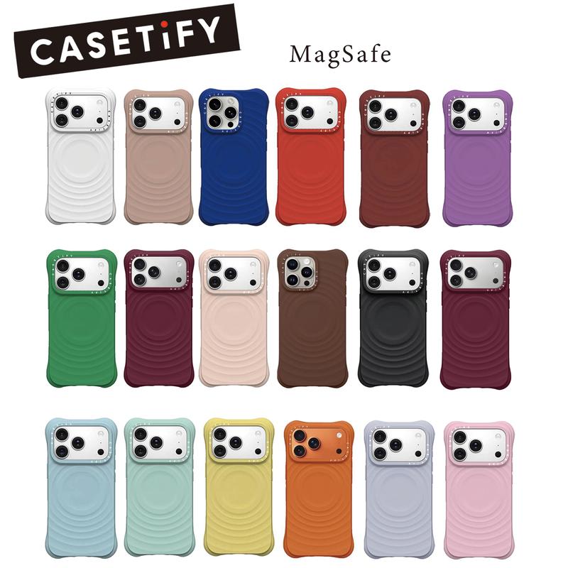 Ốp lưng điện thoại CASETiFY Ripple phiên bản gốc với MagSafe cho iPhone 17 Pro Max, 17 Air, 16 Pro Max và 16 Plus; vỏ bảo vệ mặt sau với hệ thống sạc không dây từ tính; họa tiết G DRAGON