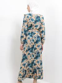 Gambar Arjuna Weda Gamis Wanita Motif Kembang Kecil - Bahan Rayon | Resleting Belakang - Tosca, S dari Batik ArjunaWeda Kota Administrasi Jakarta Timur 2 Tokopedia