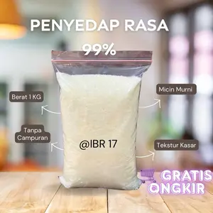 MSG/Micin Murah/penyedap rasa/Monosodium Glutamate 99% Murni/Sasa 1 KG Powder