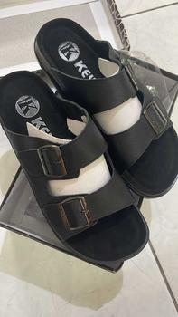 Product Review of Keyton Leather TRENTO BLACK Sendal Pria Kulit Asli from s**e 0