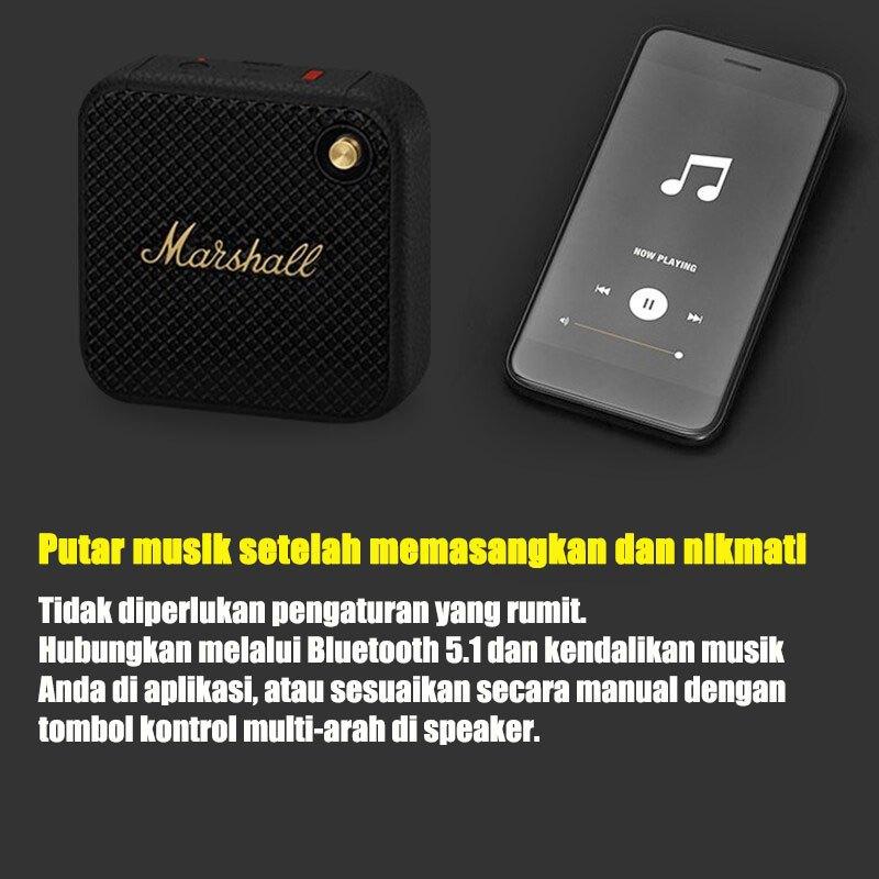 Marshall Willen Portable Bluetooth Speaker waterproof Wireless Bluetooth Speaker 2