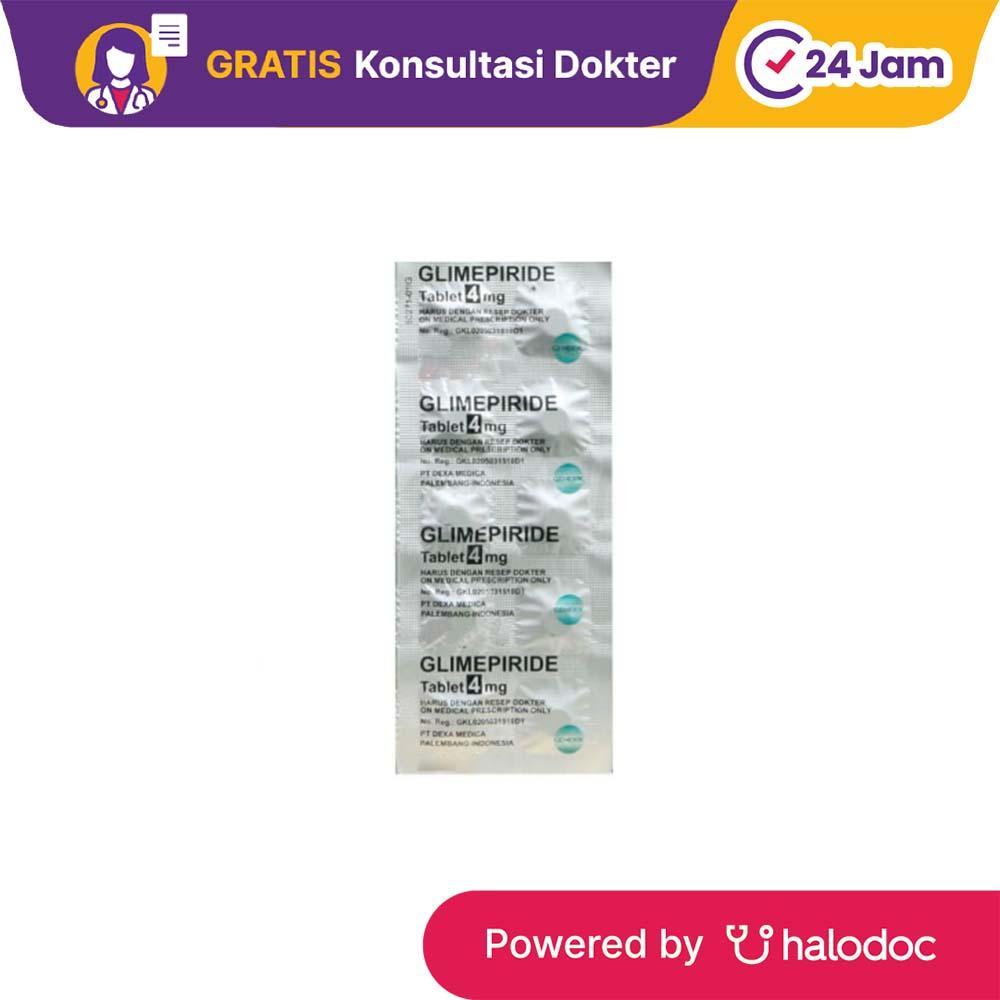Glimepiride 4 mg 10 Tablet