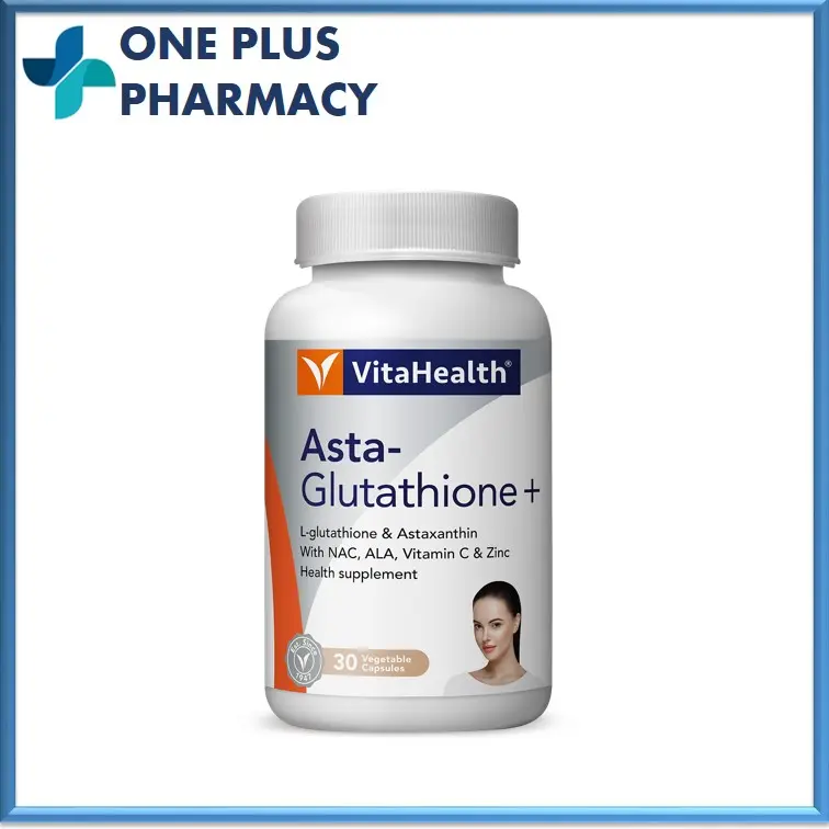 glutathione malaysia VitaHealth Asta-Glutathione Plus 30's [EXP 08/2026]