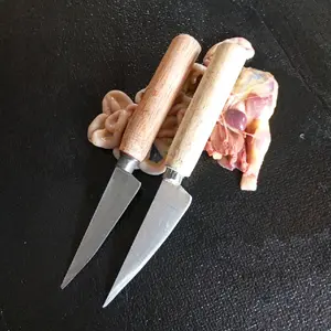 Pisau Seset Usus Ayam Baja Asli Model Runcing 2 Pcs Kitchenware Praktis Efisien untuk Dapur Anda Alat