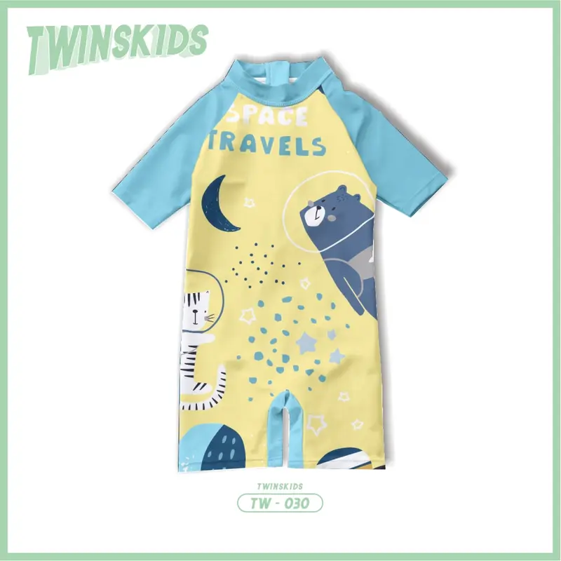 Baju renang anak laki laki perempuan terbaru motif lucu untuk anak bestseller 8