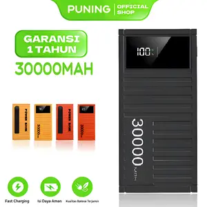 PUNING LENTIVEN Powerbank 30000 mAh Mini with Fast Charging BH73 Charger