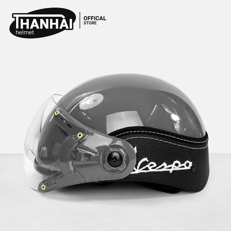 Nón Bảo Hiểm Kính Càng Bọc Da Vespa Chính Hãng Thương Hiệu Uy Tín - Đa Dạng Màu Sắc