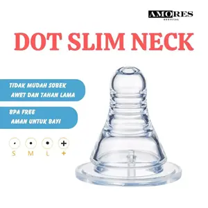 Dot Bayi Pigeon Botol Susu Nipple Peristaltik Dot Slim Neck Bayi -