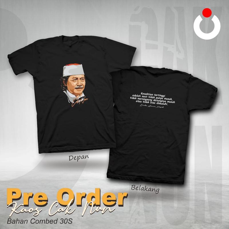 Kaos CAK NUN kata kata mutiara motivasi kaos Distro murah dan simple 3