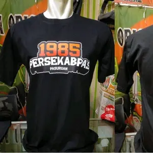 kaos persekabpas 1985  .. Distro Combed Pria Wanita Hitam