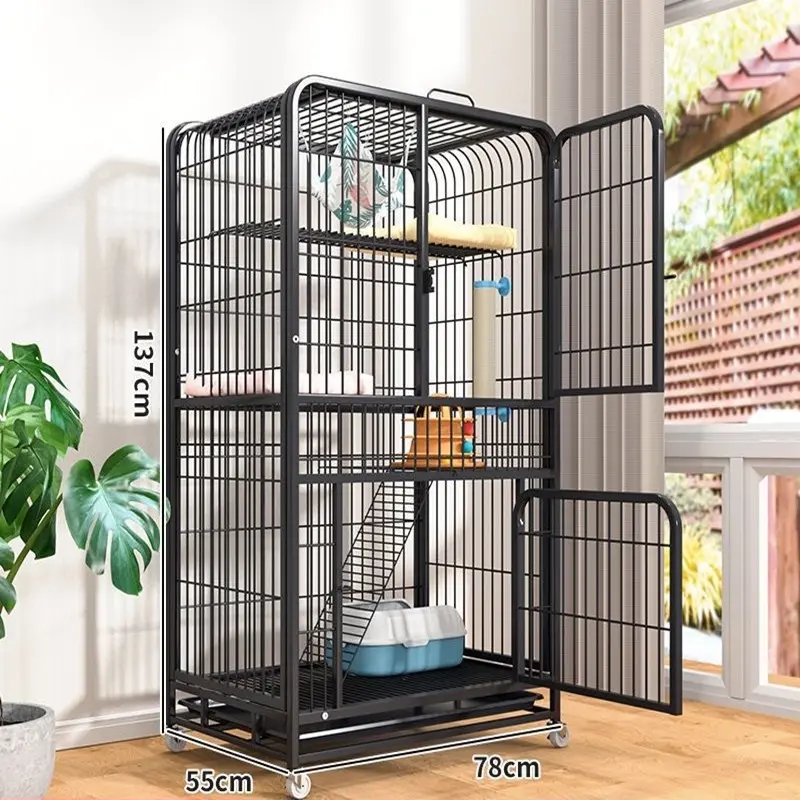 ⭐ PET BIG CAGE ⭐ Luxury 4 level big cat cage / Rabbit cage/ Bird Parrot Cage / Pets cage