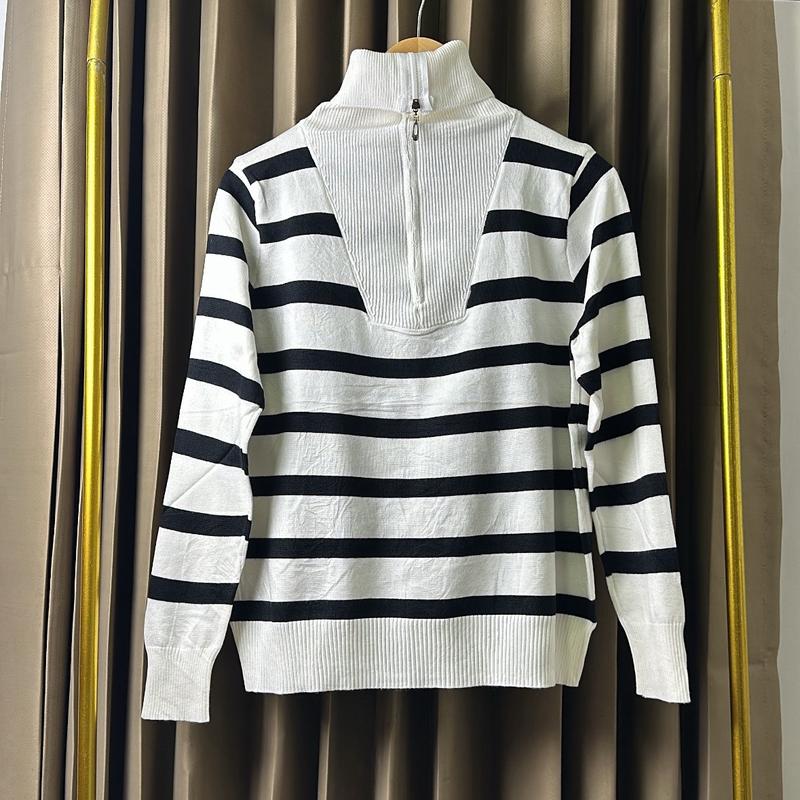 FUJI striped sweater turtleneck premium - Knitwear  Atasan Wanita 2