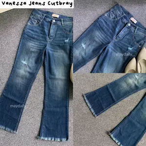 [Maydaily Wear] Vanessa Cutbray Jeans || Celana Jeans Cutbray Rawis