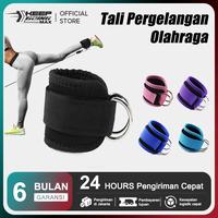 Gambar ANKLE STRAP FITNESS - Sabuk Pergelangan Kaki Neoprene untuk Latihan Beban, Velcro Kuat & Tali Panjang, Cocok untuk Home Gym - Merah Muda *1 dari KEEP GOING MAX Kab. Tangerang 1 Tokopedia