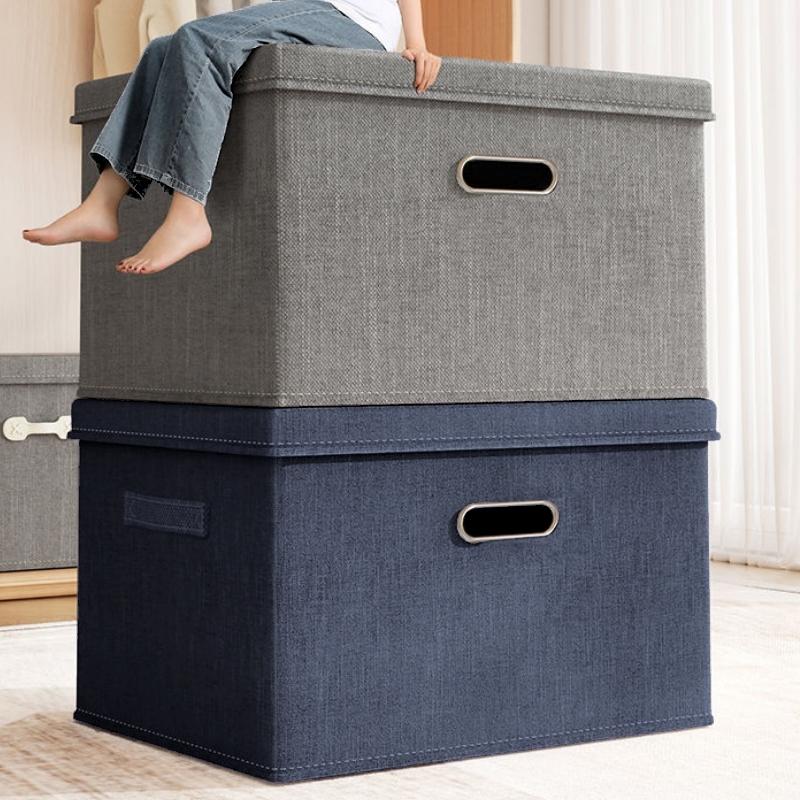 Asrama Rumah Storage box dan tutup berkapasitas besar  Container box Asrama Dapat Dilipat  Organizer box Luar Ruangan  Kotak Penyimpanan Linen Mainan Kotak Buku Multifungsi Kontainer box serbaserbi kotak  penyimpanan 1
