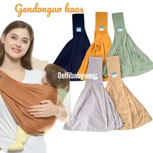 Gendongan Kaos Nyaman Simple nylon tebal hijau
