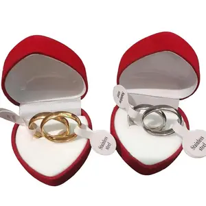 Cincin Tunangan Titanium Anti Luntur NO BOX Cincin Kawin SATUAN COUPLE Paket Lengkap Cincin Couple Baja Titanium Best Produk Rings Love Silver Stainless
