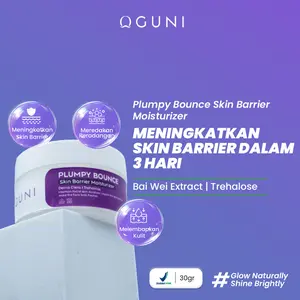 Oguni Skincare Plumpy Bounce Skin Barrier Moisturizer | Pelembab Wajah Ringan dgn Bai Wei Extract & Trihalose | Meredakan Peradangan & Iritasi Kulit