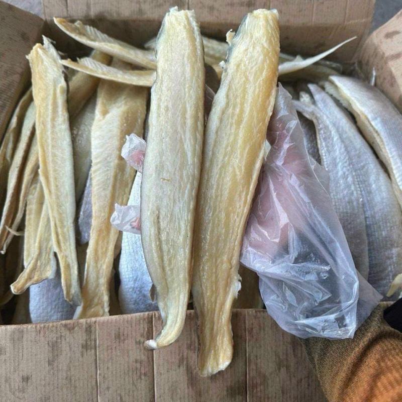  Khô cá dứa cọng nạc phile  cá dứa nước ngọt  phơi 3 nắng vị mặn vừa ăn 