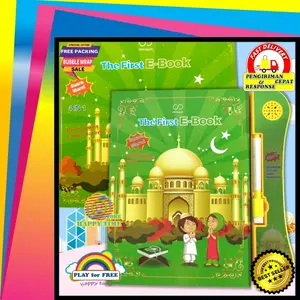 Mainan Edukasi Anak Buku Elektronik Pintar E book Muslim Ebook 4 Bahasa