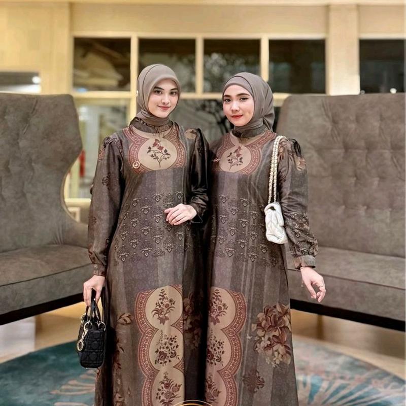 Liliana dress vol 3, vol 5,vol 6,gamis new lusy terbaru Muslim Wanita 6