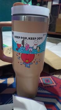 Product Review of Goto [COD] K-Joy X BT21 Tumbler Tahan Dingin Panas Botol Tempat Minum Aesthetic 1.2L from R**i E**i 2