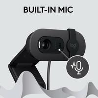 Gambar Logitech Brio 100 Webcam Full HD 1080p 30 fps with Built in mic microphone , Auto Light Balance Penyesuaian Cahaya Otomatis , Privacy Shutter , USB A Connection Kamera - Off white dari Click & Go Tokopedia Kota Bandung 5 Tokopedia