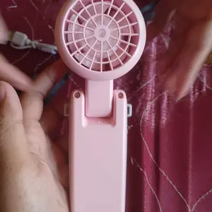ummababareview COD  Kipas Angin Mini Turbo Portable 13550RPM Angin Kencang | 3in1 Handheld Desk Neck Fan | 5 Speed LED Display | USB Type-C Rechargeable Kipas Angin Mini