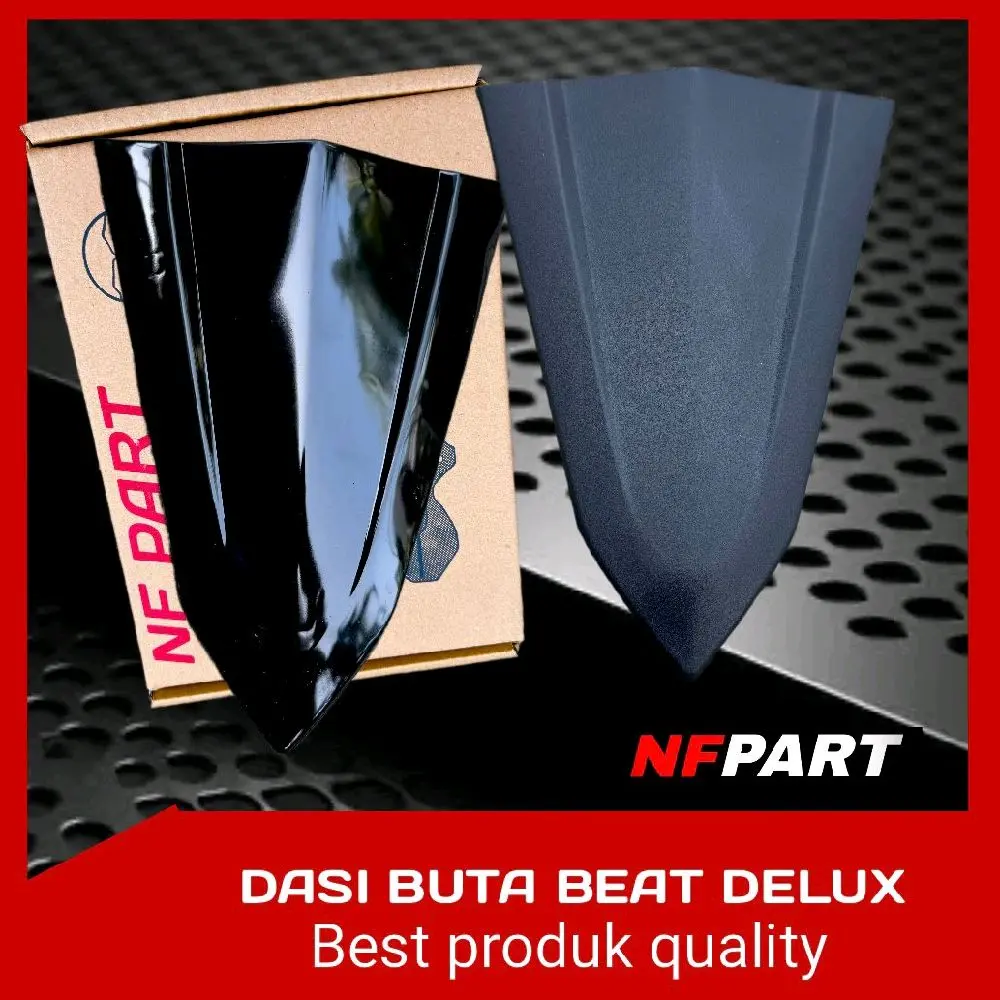 Dasi buta Beat delux gen 1 glosy black dasi buta Beat 2020-2023 glosy nf part variasi dasi tanpa dudukan plat
