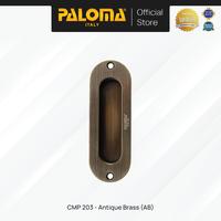 Gambar PALOMA Gagang Pintu Door Handle Sliding Comen Flush Tanam Geser Oval Bulat 12 cm Stainless Steel SUS 304 SU304 Chrome Krom Silver Grey Abu Gold Emas Black Hitam Gunmetal Gun Metal Antique Antik CMP 201 202 203 220 224 229 - PVD dari PALOMA Official Kota Administrasi Jakarta Timur 5 Tokopedia