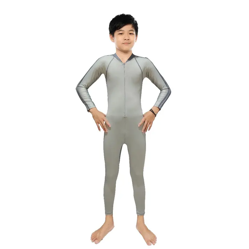 Pakaian renang anak perempuan baju renang anak perempuan diving Selam lengan panjang anak SD tanggung umur 8-14th 3