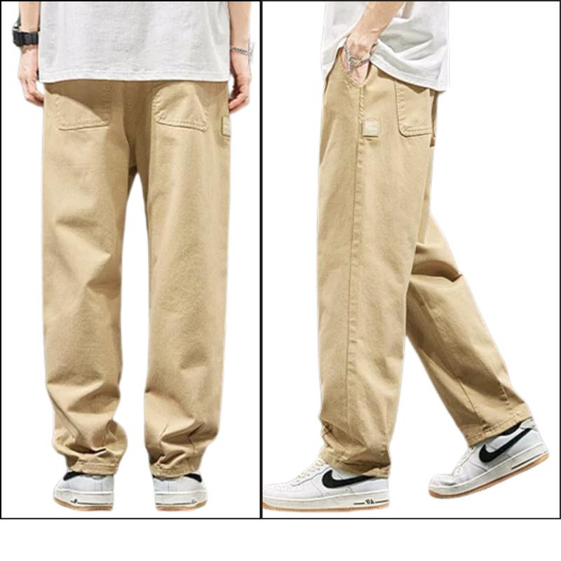 Quần Kaki co giãn Nam Nữ ống suông form Baggy Thời Trang Bigsize (Kaki co giãn) Thun Pants 7