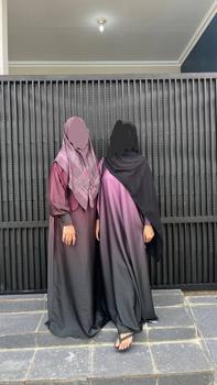 Product Review of Candy Outfitku - Luna dress (tanpa hijab) gamis gradasi silk sutra Baju Muslim Mewah Wanita from d** 0
