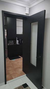 Product Review of Gray By Frame By Edge Wood Grain Sticker Self-Adhesive Waistline Skirting Line Window Sill Frame Decoration Renovation Waterproof Edge Wrapping Paper from A**t 0