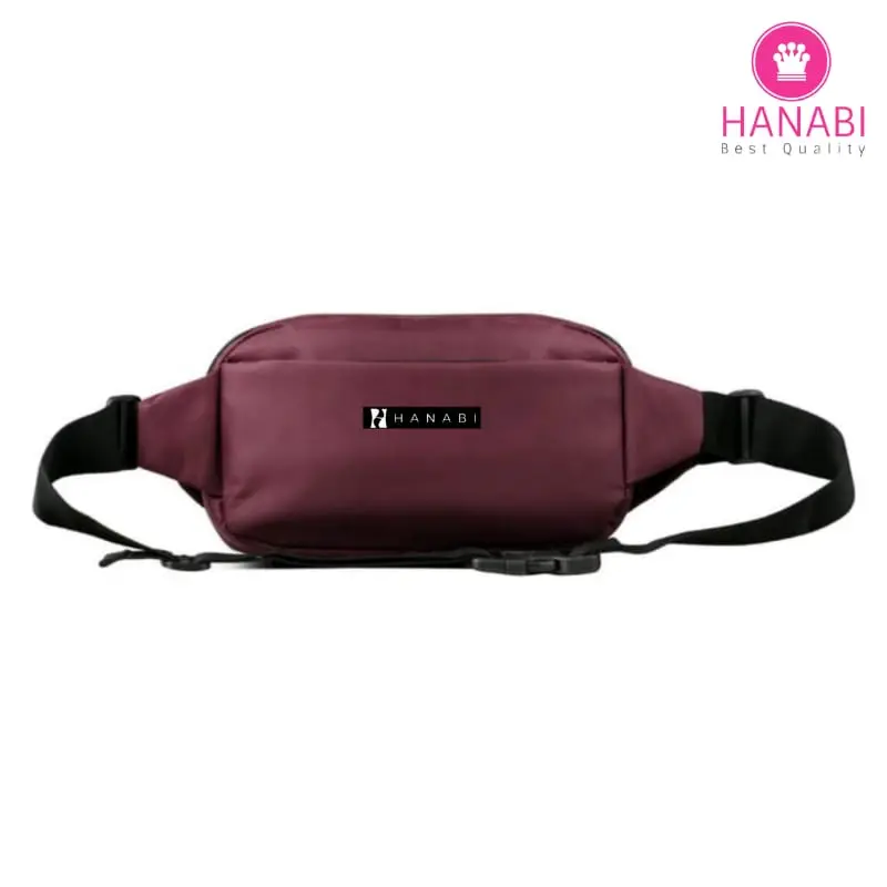 HANABI - Waistbag pria DOUBLE LOOK tas casual 4