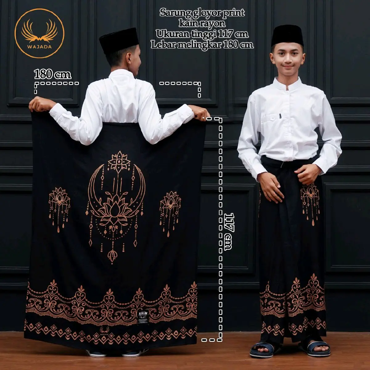 SARUNG GOYOR JUNIOR SD SMP/SARUNG MOTIF/SARUNG SANTRI/SARUNG GOYOR MURAH Printing