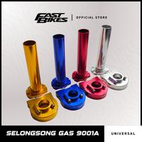 Gambar Fastbikes - Selongsong Gas Aktif Gas Spontan Full CNC Universal Outdoor - Gold dari Fastbikes Indonesia Kota Administrasi Jakarta Barat 1 Tokopedia
