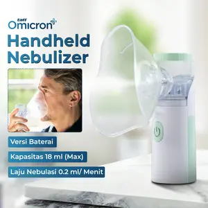 TaffOmicron Alat Terapi Pernapasan Handheld Nebulizer Inhaler Atomizer - JSL-W303