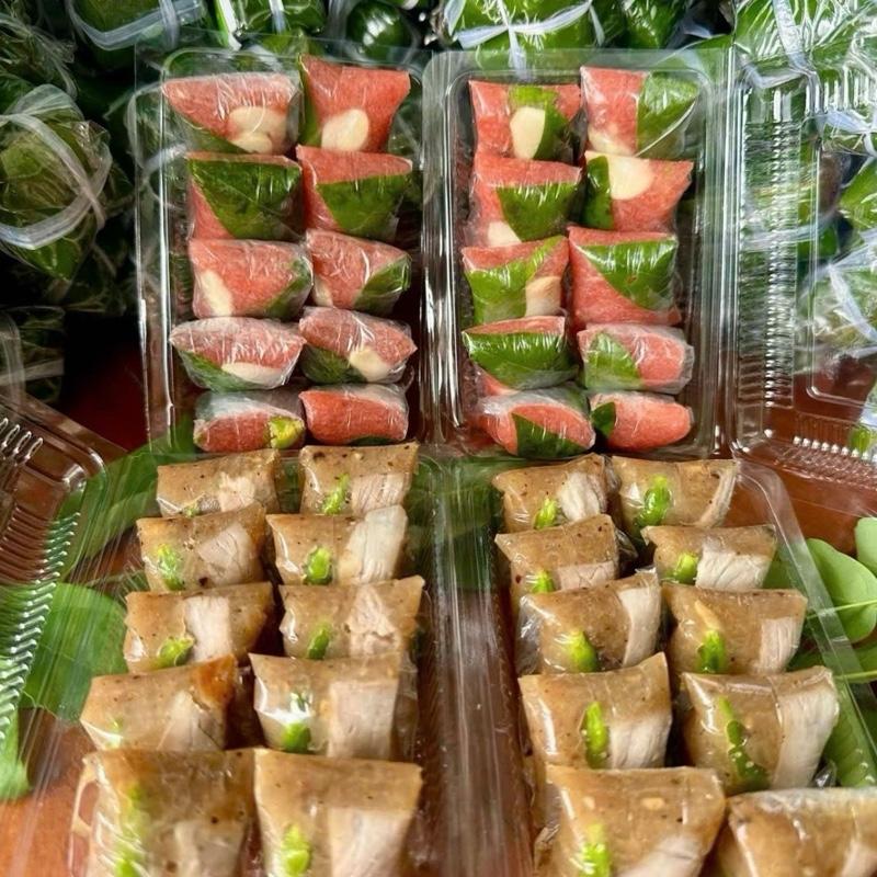 Nem Chua Bì Dai Lai Vung Đồng Tháp 1 Hộp 10 Chiếc - Đặc Sản Lai Vung Đồng Tháp Loại Hộp