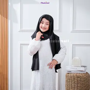Kalisha - Pashmina Instan Anak Fahira Remaja 9-12 Tahun Syal Pashmina Inner Bahan Jersey