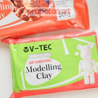 Gambar V-TEC Air Hardening Modelling Clay 500g | Tanah Liat | Pottery - TERRACOTTA dari Toko Prapatan_NEW Kota Administrasi Jakarta Timur 3 Tokopedia