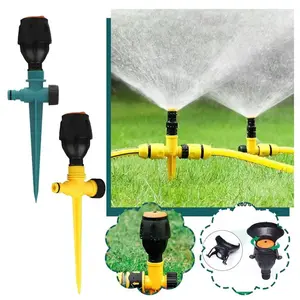 SPRINKLER PUTAR 2 ARAH ALAT PENYIRAM IRIGASI TANAMAN TAMAN PERTANIAN 360 DERAJAT