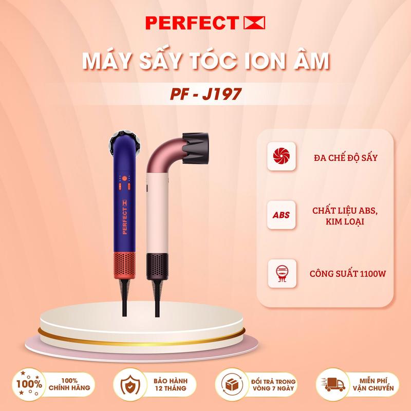 MÁY SẤY TÓC ION ÂM PERFECT PF-J197 (