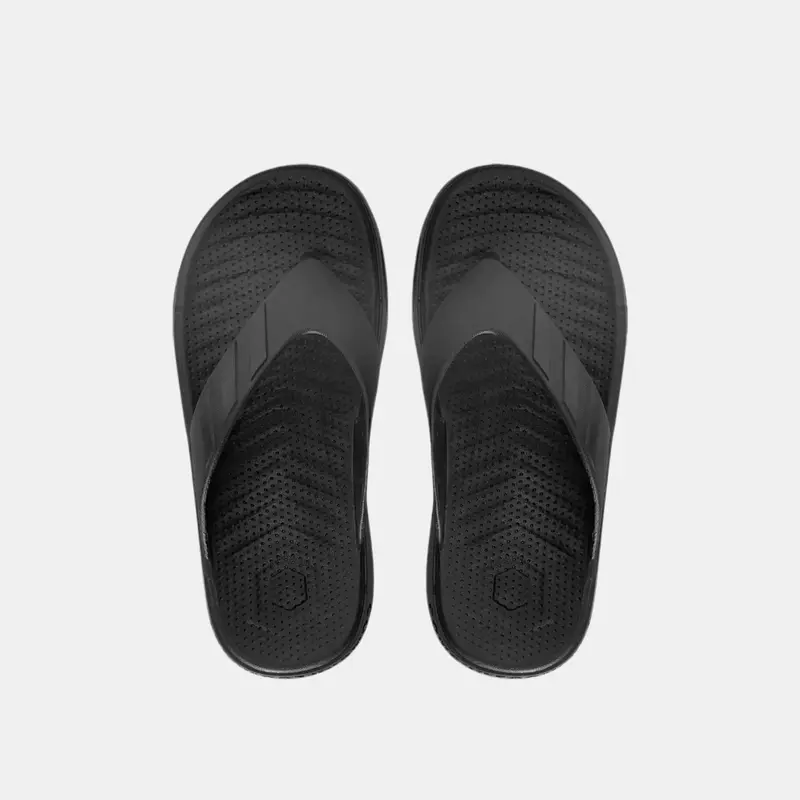 Sandal Pria/Wanita Hitam Model Terbaru Anti Licin – Termurah dan Sangat Nyaman untuk Harian dan Outdoor/Indoor 6