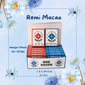KARTU REMI MACAO / KARTU REMI MACAU / PLAYING CARD