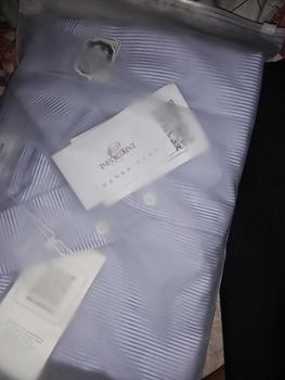Product Review of Longshirt Boxy - Geld Importaint | Kemeja stripe boxy lengan panjang Pria / Wanita Unisex Salur Garis Nyaman Casual Katun from s**a 0